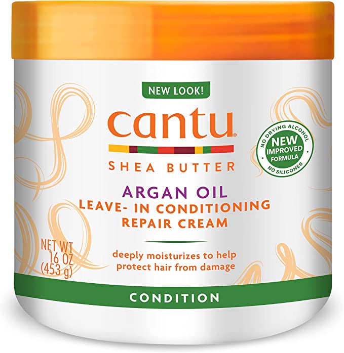 Cantu Argan Oil Leave-in Conditioner Repair Cream 16oz