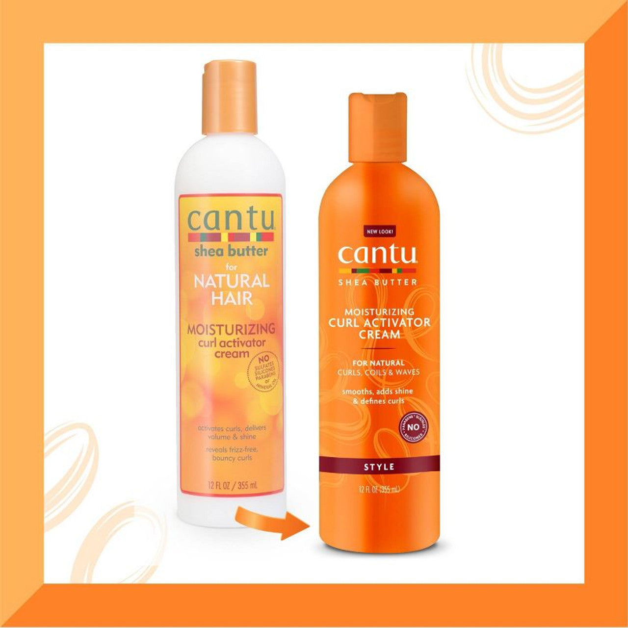 Cantu Shea Butter Moisturizing Curl Activator Cream 355ml/12oz