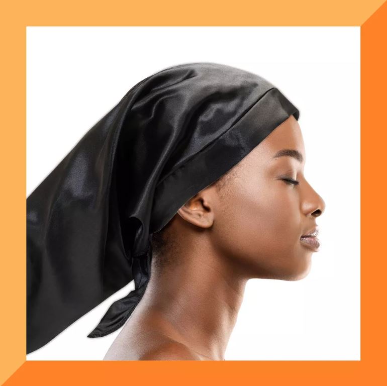 CANTU Braid Bonnet - Extra Long Sleep Cap - Adjustable - Stays on all night