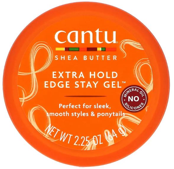 Cantu Shea Butter Extra Hold Edge Stay Gel, 2.25 oz (64 g)