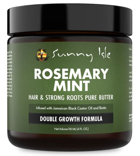 Sunny Isle Rosemary Mint Hair and Strong Roots Butter 4oz