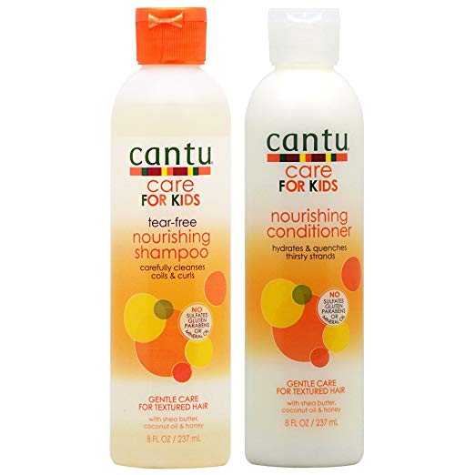 Cantu for Kids Tear-Free Nourishing Shampoo And Conditioner 237ml