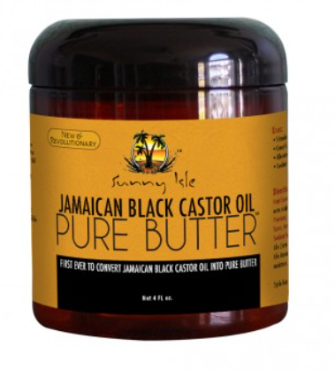 Sunny Isle Jamaican Black Castor Oil PURE BUTTER 4oz