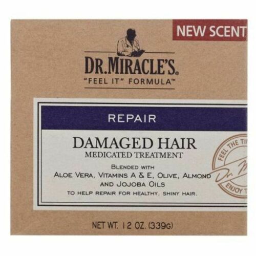 Dr. Miracle's Repair Damaged Hair Treatment 12oz (Free Sample Inside)