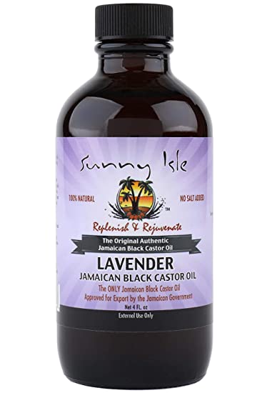 Sunny Isle LAVENDER Jamaican Black Castor Oil 4oz