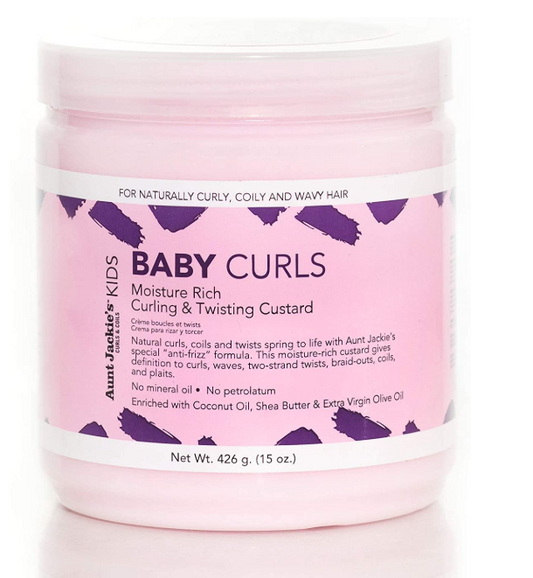 Aunt Jackie's Baby Girl Curl Curling & Twisting Custard 15oz