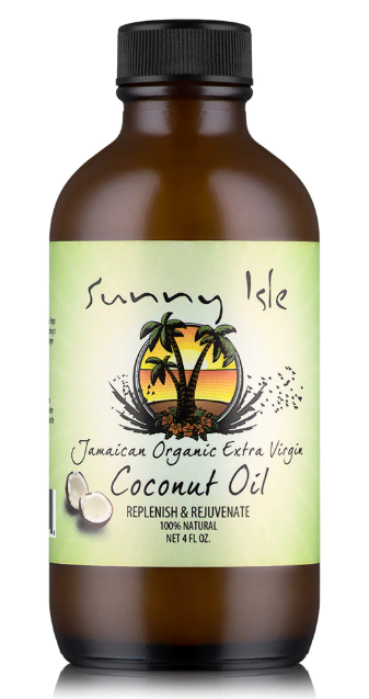 Sunny Isle Jamaican Organic Extra Virgin COCONUT Oil 4oz