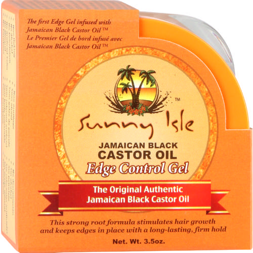 Sunny Isle Jamaican Black Castor Oil Edge Control GEL 3.5 Oz