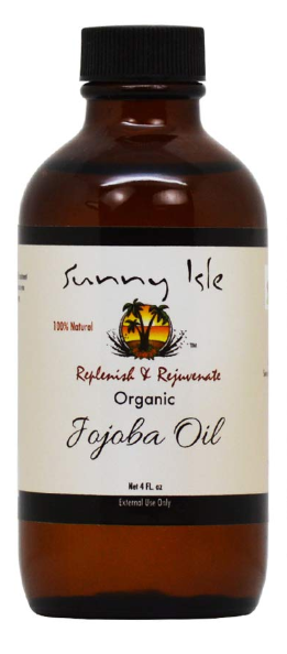 Sunny Isle Organic JOJOBA Oil 4oz