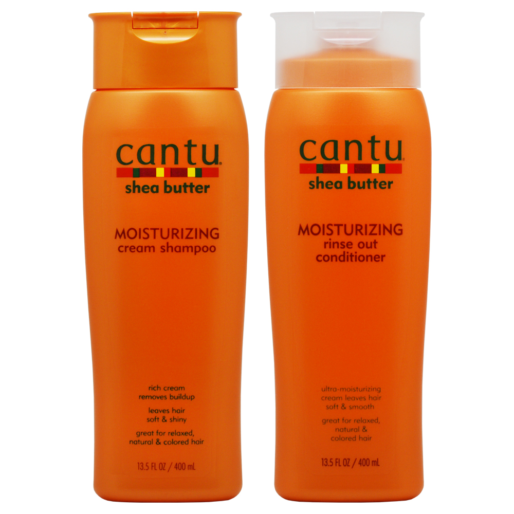 Cantu Shea Butter Moisturizing Shampoo & Conditioner Pack 13.5oz each